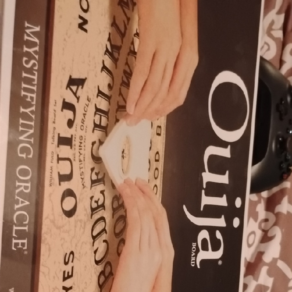 Hasbro Ouija Board Game - Brown and White